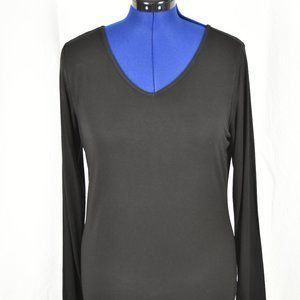 Ellan Tracy Reversible Layering Tee E BLack LG